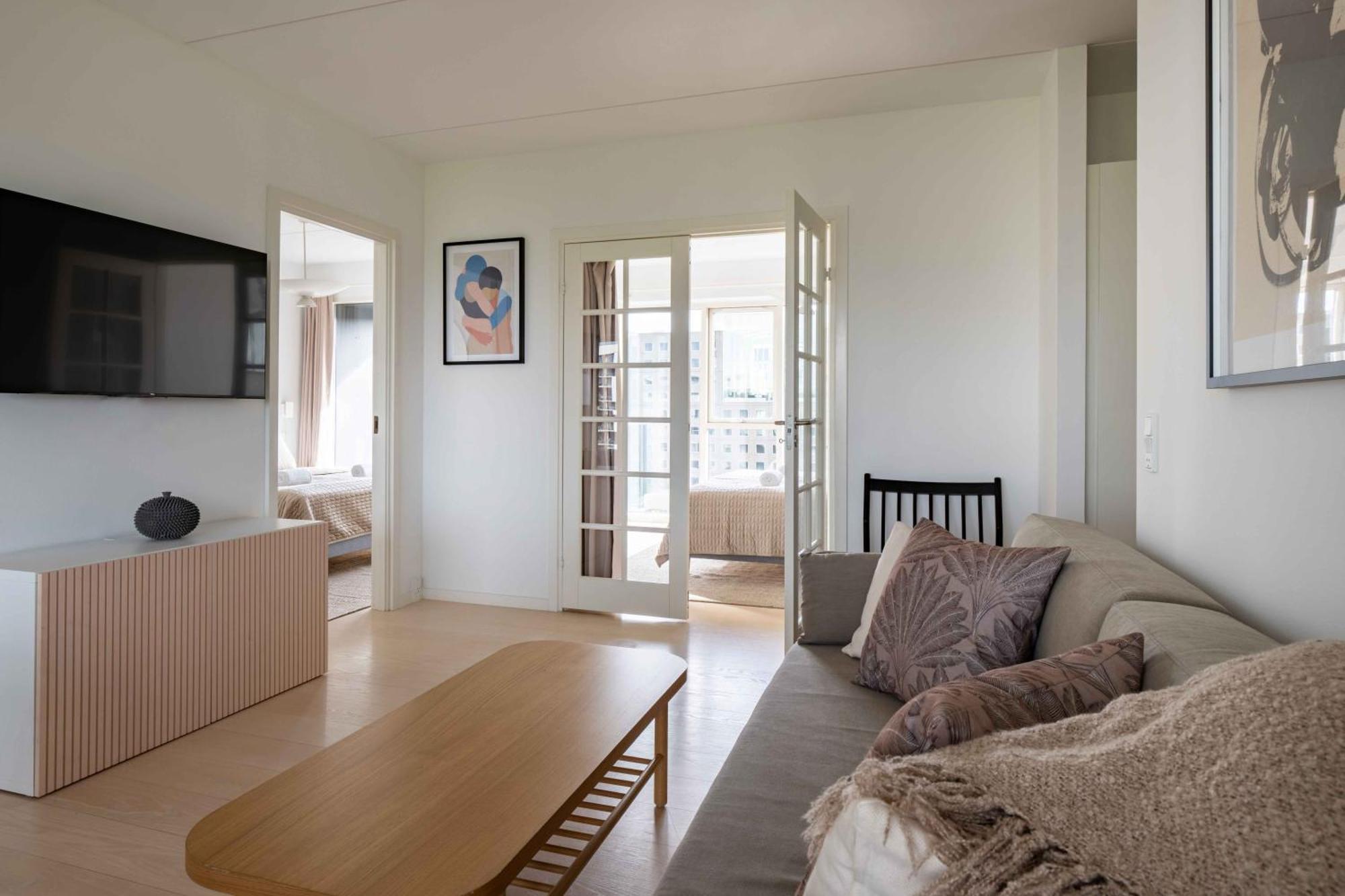Stylish 3br Flat W Two Balconies * Copenhagen